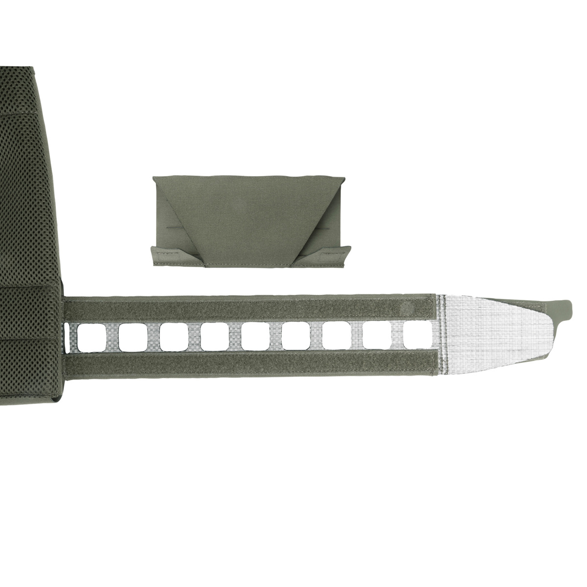 Tasmanian Tiger Plate Carrier LP LC Frame Plattenträger Stone-Grey-Olive IRR