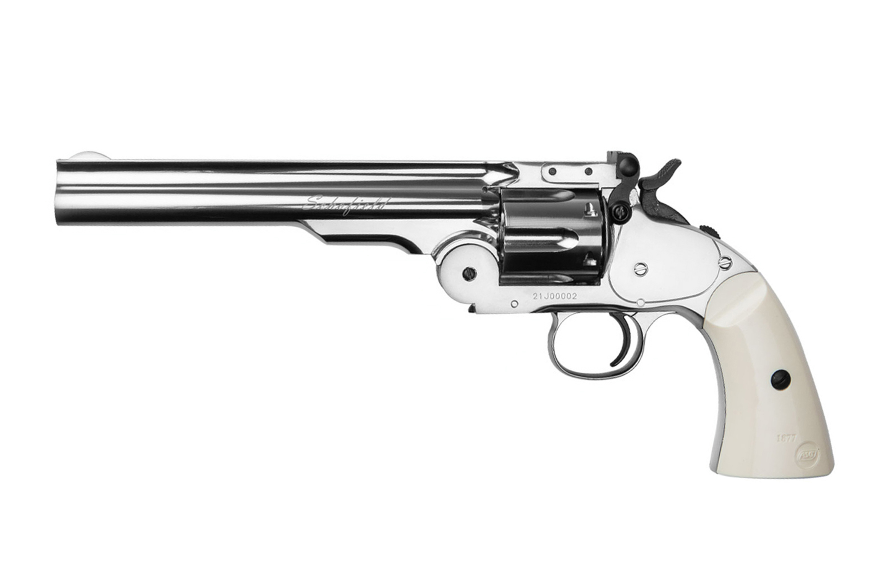 19795 Schofield 6" Revolver 6mm BB Airsoft Co2 Non BlowBack