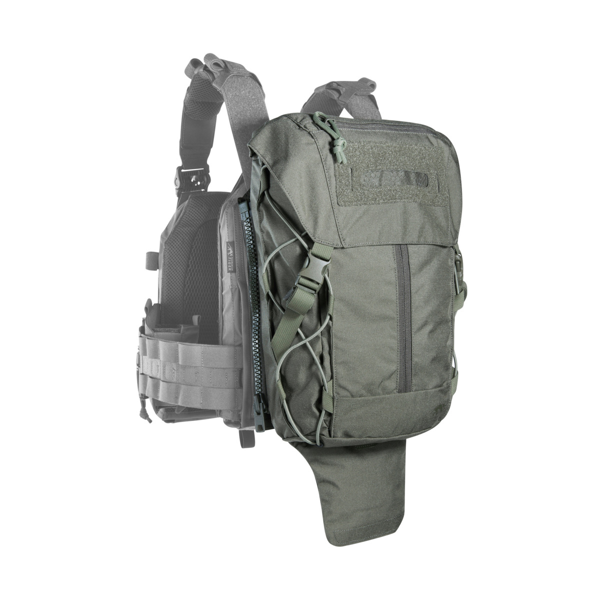 Tasmanian Tiger Turtle Pack ZP Rucksack Stone-Grey-Olive IRR