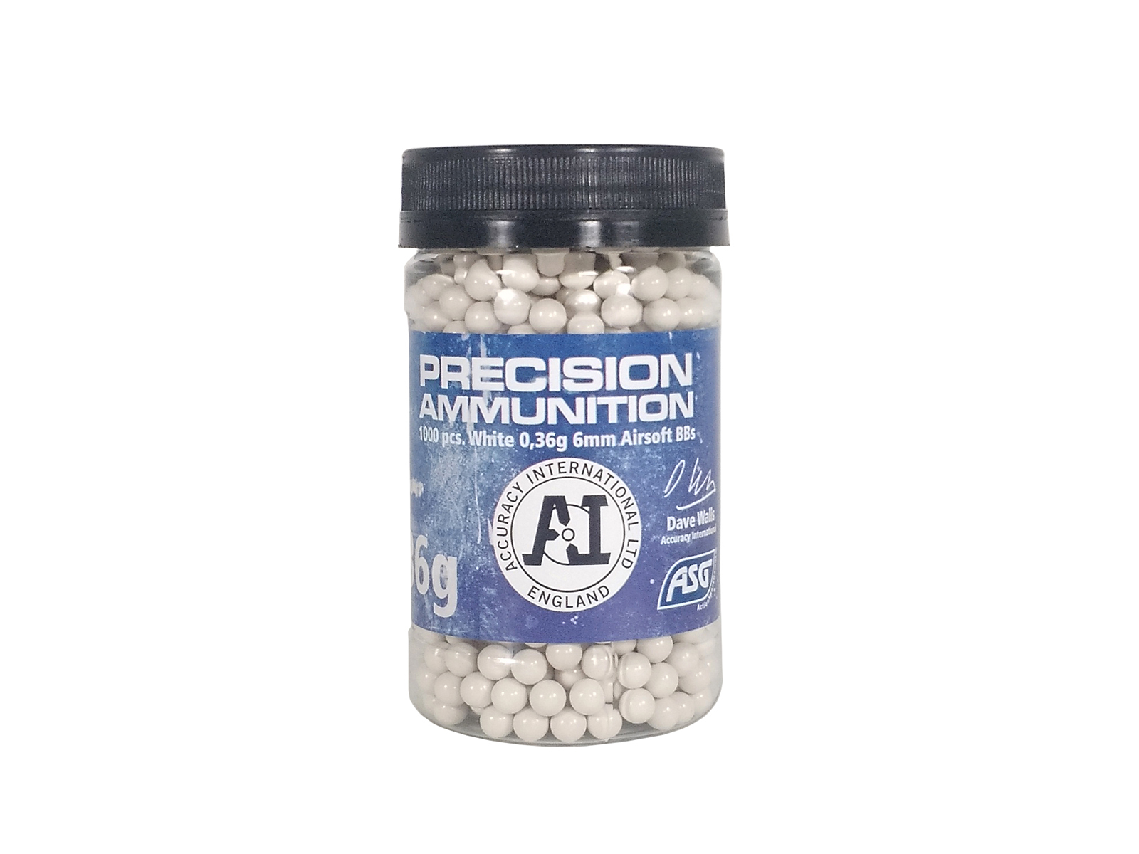 18723-000 ASG Precision Ammunition 6mm BBs 0,36g