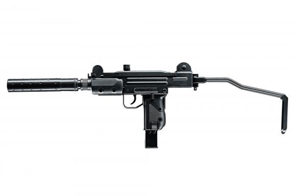 5-8141_Mini-UZI_links_mitSchalldaempfer_600-400-0 IWI Mini UZI 4,5 mm (.177) BB