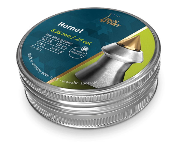 H&N Hornet Diabolos 6.35 mm / .25 cal.