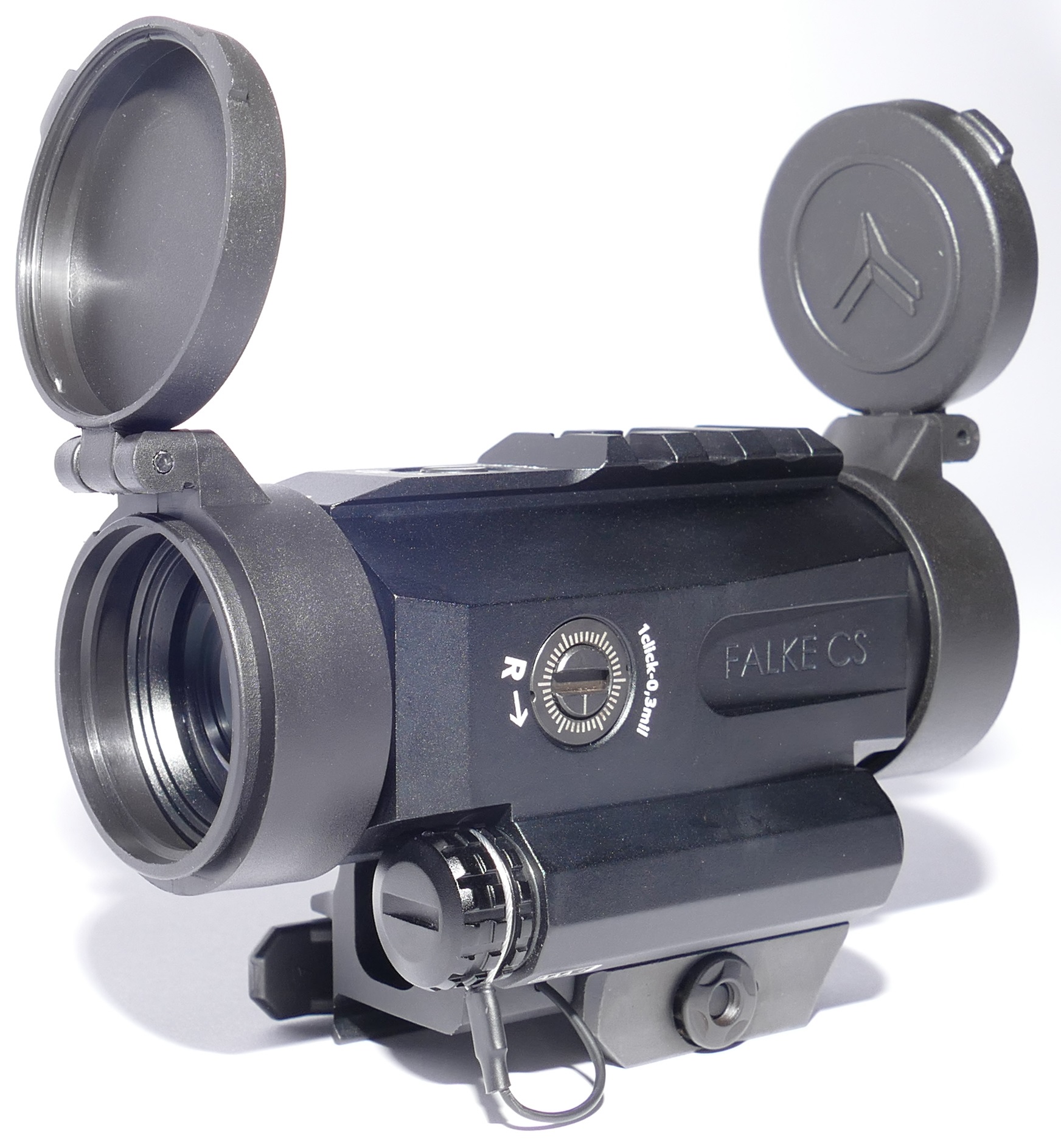 P1780653 Falke CS Leuchtpunktvisier mit 4x-Vergößerung