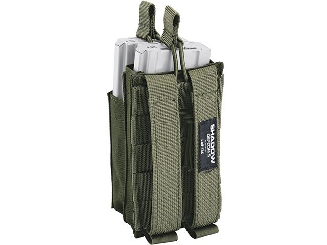 Defcon5 Shadow Split Magazintasche Laser Cut OD Green