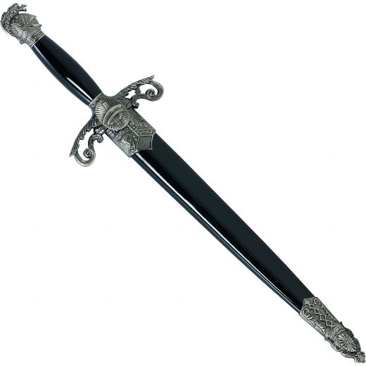 82266_g Haller Ritterdolch mit Scheide