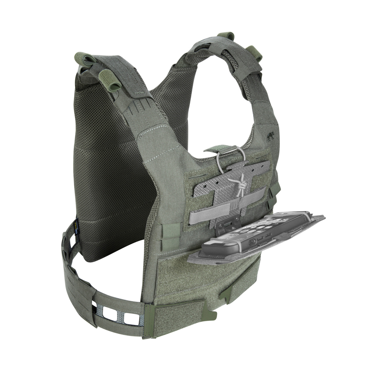 Tasmanian Tiger Plate Carrier LP LC Frame Plattenträger Stone-Grey-Olive IRR