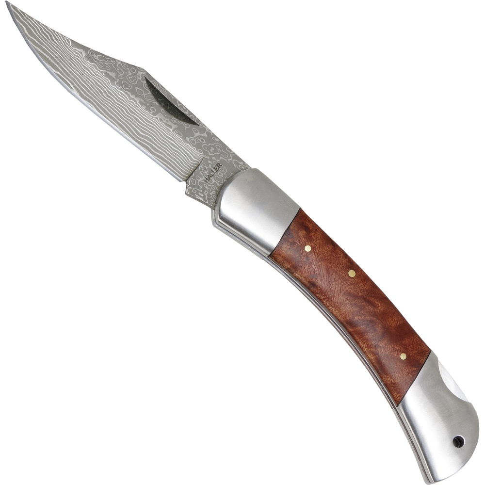 Haller Damast Taschenmesser in Geschenkbox