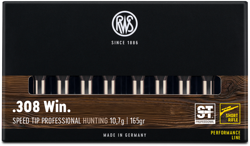 csm_2406616_RWS_308win_Short-Rifle_STP_10_7g_Verpackung-frontal_150dpi_67453d5a3f RWS .308 Win. Speed Tip Pro Short Rifle Performance Line 10,7g / 165gr