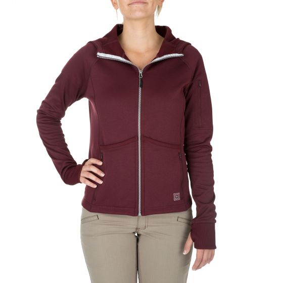 62074_563_04 5.11 WM Horizon Hoodie 2.0 Garnet