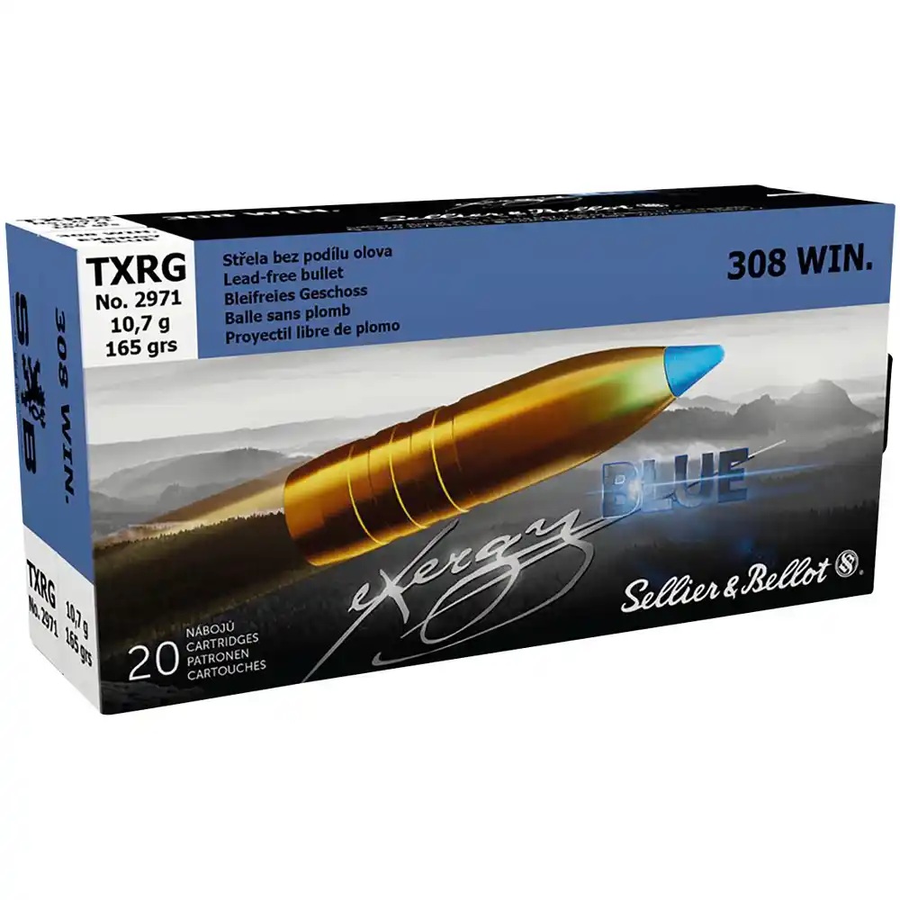 S&B .308 Win. TXRG blue 165gr / 10,7g S&B .308 Win. TXRG blue 165gr / 10,7g