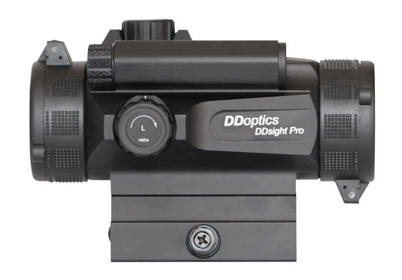 DDoptics-DDsight-Pro-Rotpunktvisier-Seitenansicht