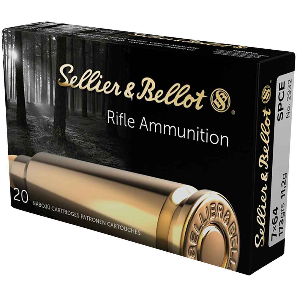 S&B 7x64 Teilmantel SPCE 11,2g / 173grs.