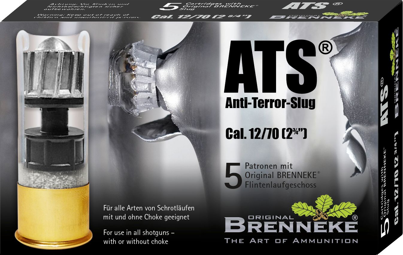 Brenneke ATS 12/70 Anti Terror Slug 27,5g