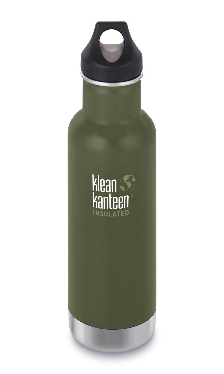 _3OyVCW4OSt2ur6 Klean Kanteen Edelstahl Isolierflasche Classic 592ml mit Loop Cap