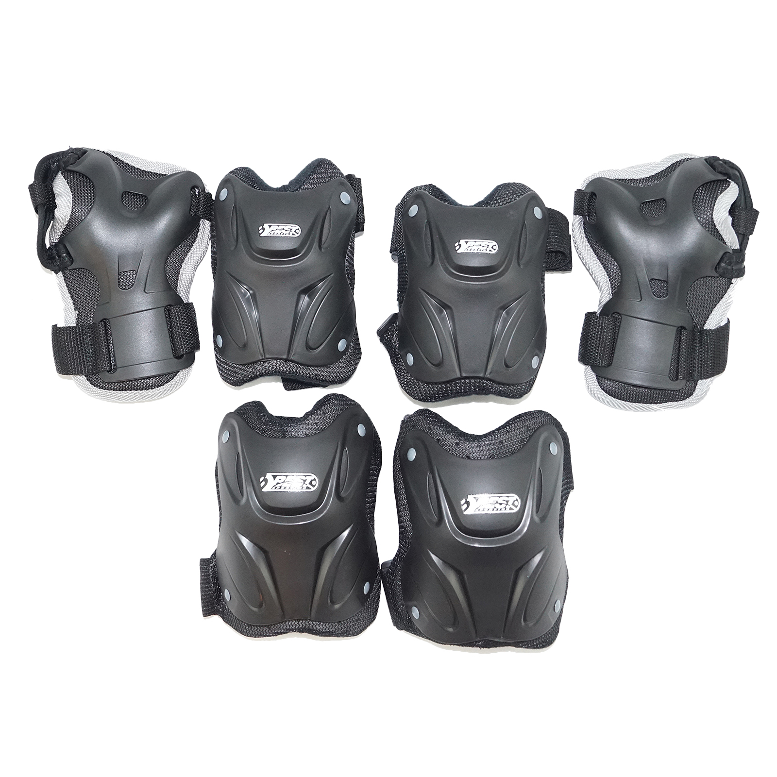 6 in 1 Stück Schützer Set, Knieschoner Kinder, Kinder Protektoren Set 6 in 1 Stück Schützer Set, Knieschoner Kinder, Kinder Protektoren Set