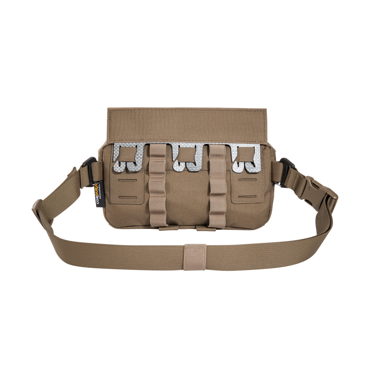 Tasmanian Tiger Plate Carrier Pouch VL Zusatz-Fronttasche Coyote Brown