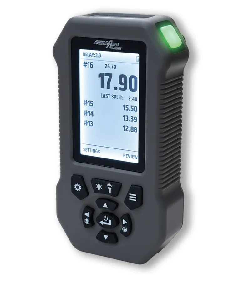 Double-Alpha EDGE Shot Timer
