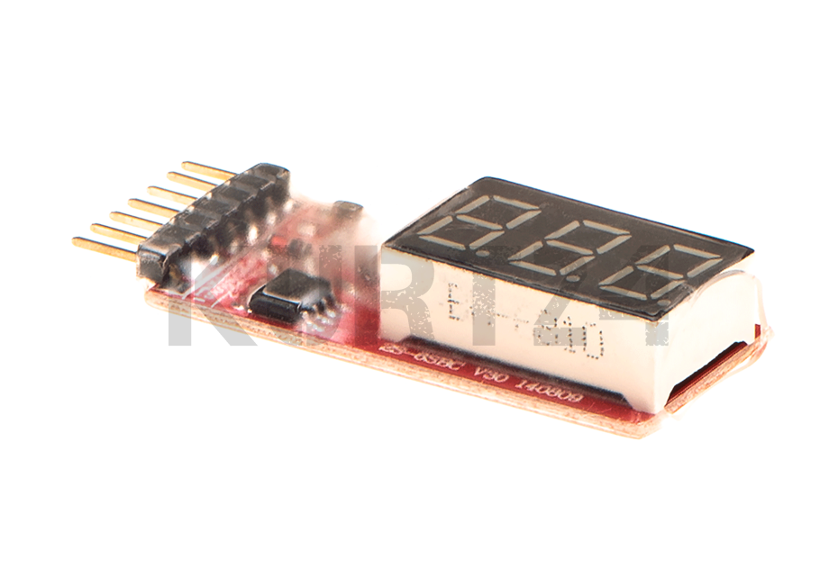 28660 Simple Voltage Display 1-6S Lipo Voltage Meter