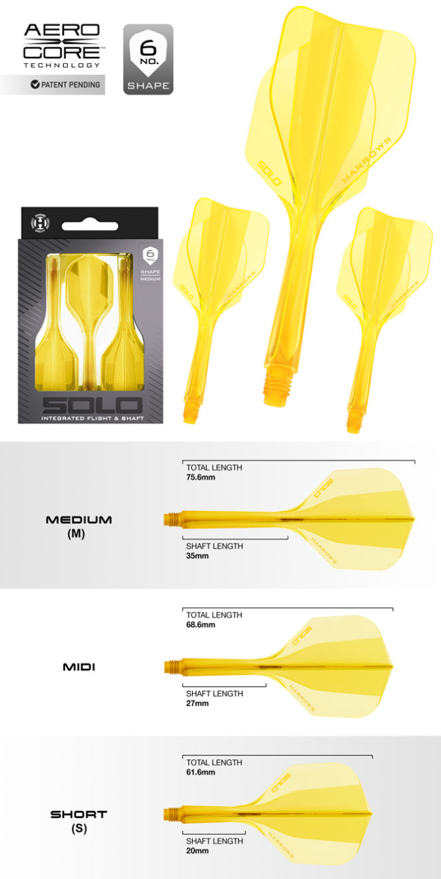 HARROWS Solo 6 Flights Black