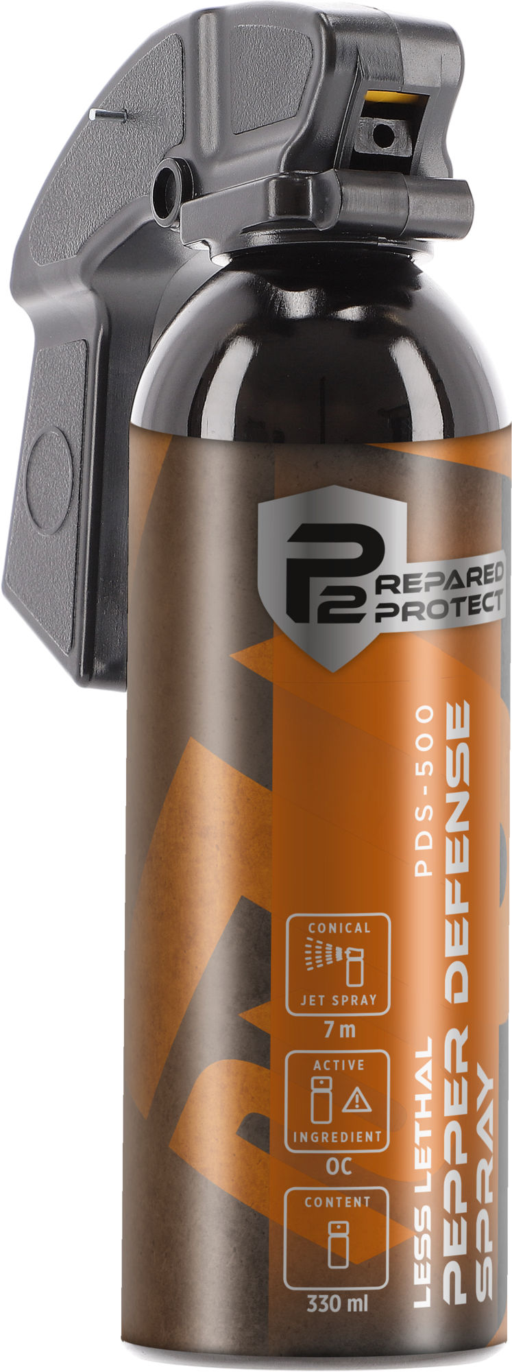 P2P PDS-500 Pfefferspray konischer Strahl 330 ml