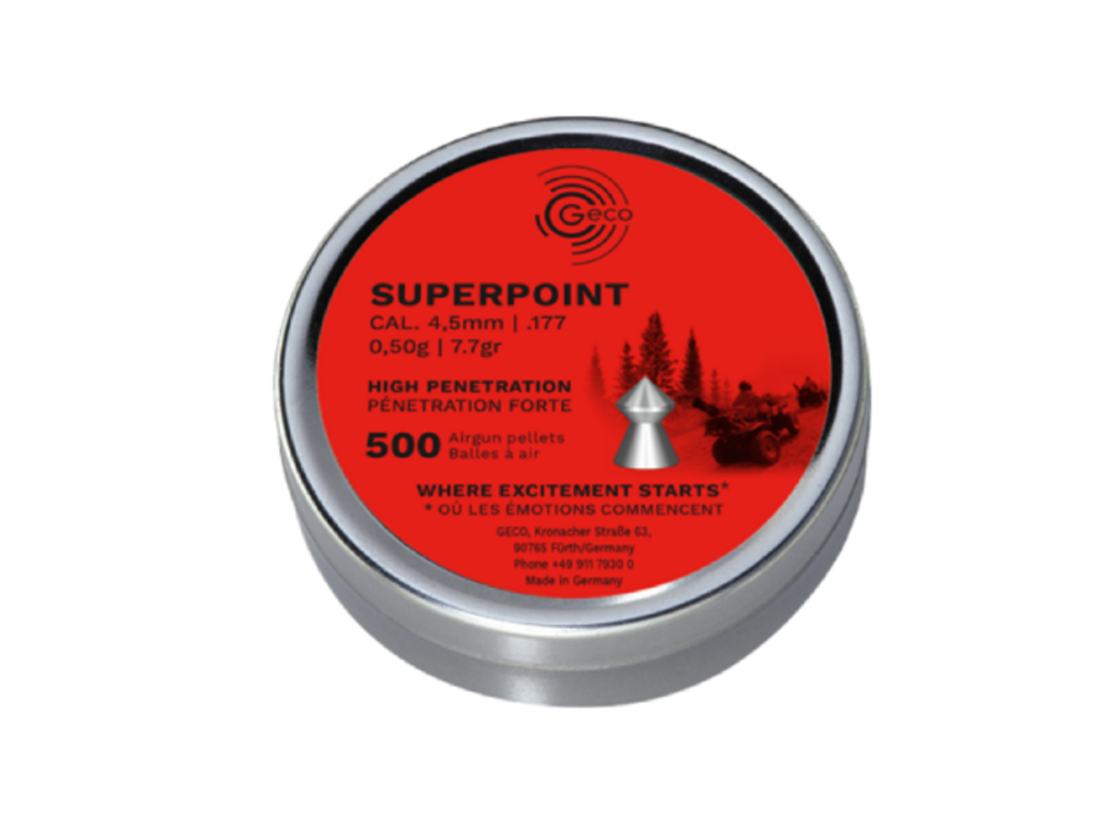 Geco Superpoint 4,5 mm (.177) Spitz Diabolos