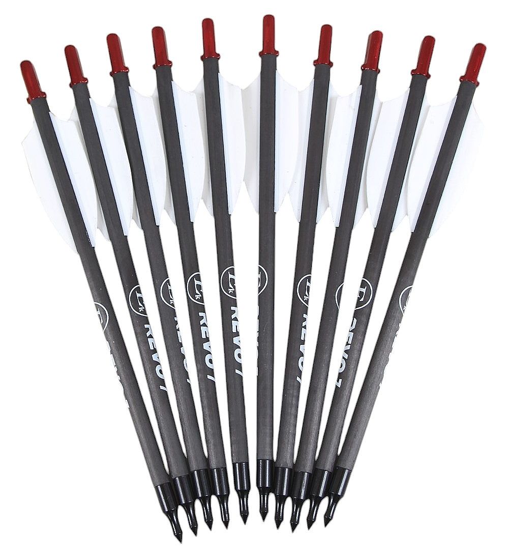 Carbon Ersatzpfeile für REVO Armbrust 90 lbs Carbon Ersatzpfeile für REVO Armbrust 90 lbs