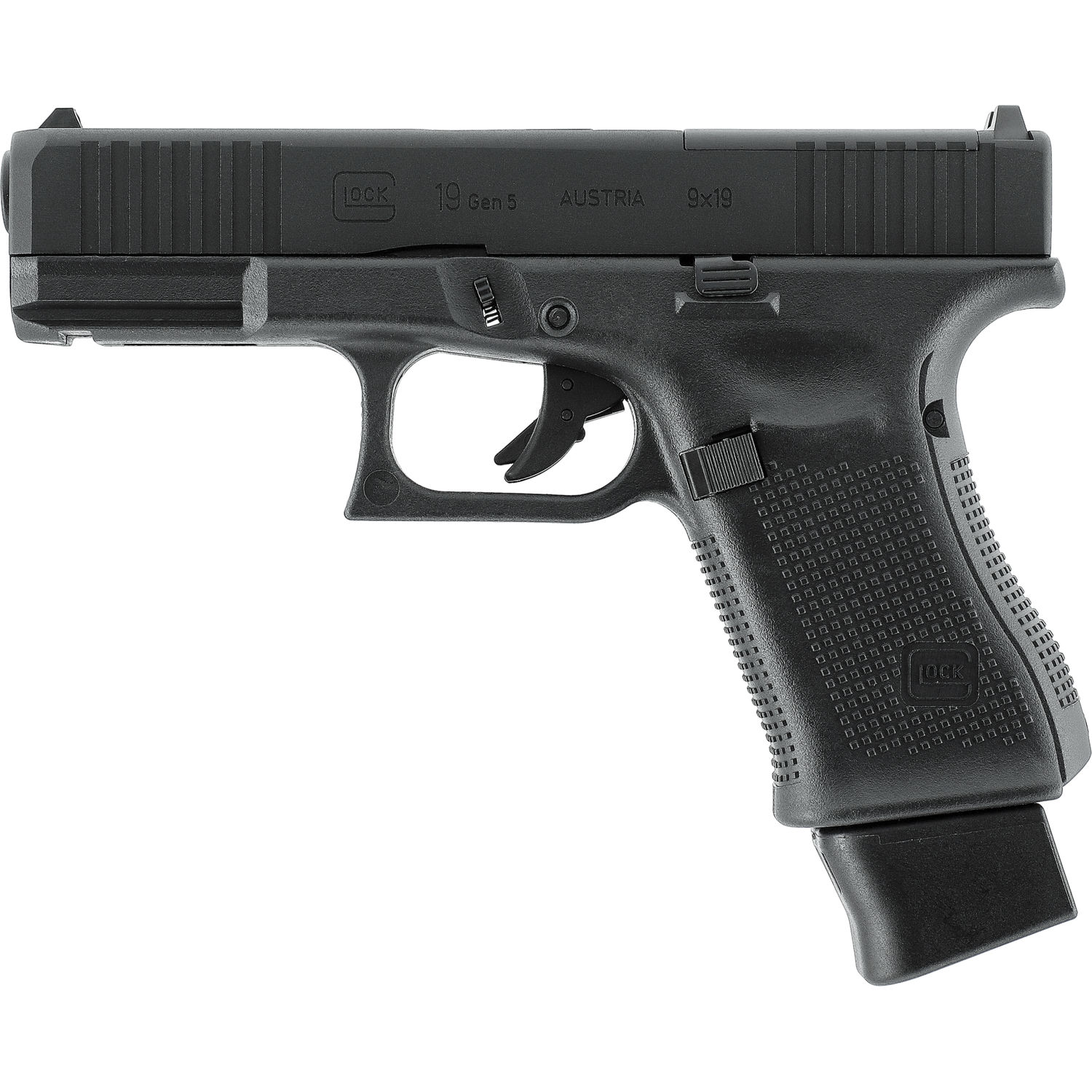 Glock 19 Gen5 MOS 4,5mm BB CO2 Pistole