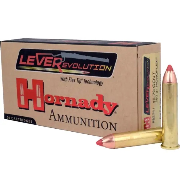 1410991681-82741-45-70-GOVT-250-GR-MONOFLEX Hornady .45-70 Government 16,2g / 250gr MonoFlex LEVERevolution Bleifreie