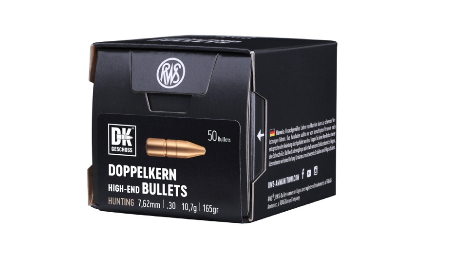 RWS Geschosse DK .30/7,62mm 10,7g/165gr RWS Geschosse DK .30/7,62mm 10,7g/165gr