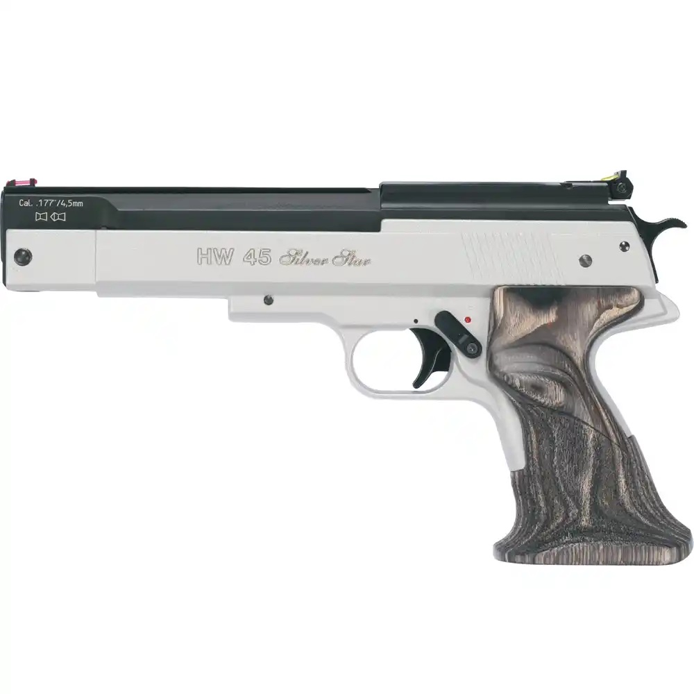 Weihrauch HW 45 Silverstar Luftpistole Weihrauch HW 45 Silverstar Luftpistole