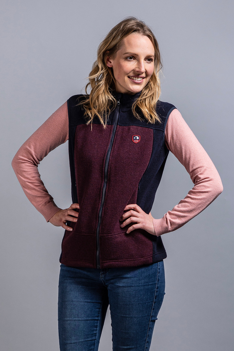 8631174a Tatonka Lakho Womens Vest - Strickfleece Weste