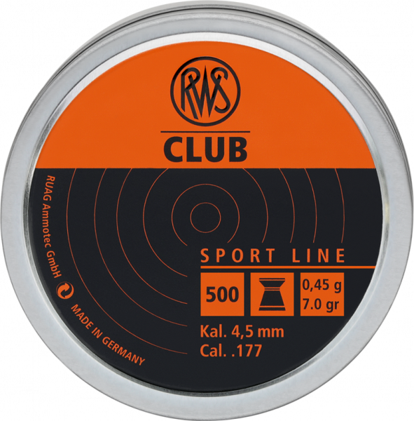 RWS Club 4,5mm Diabolos