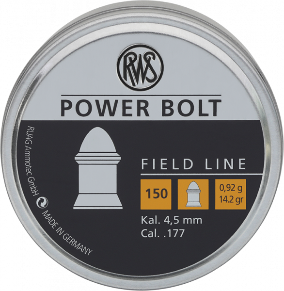 RWS Power Bolt 4,5 mm / .177 Cal. Diabolo