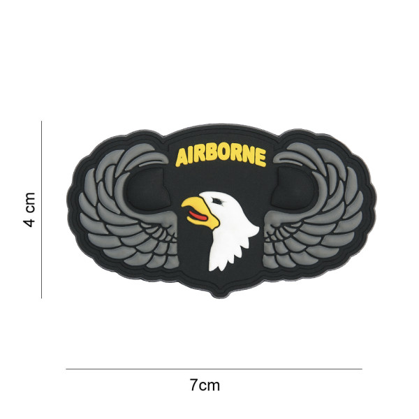 Patch "101st Airborne silver wings"