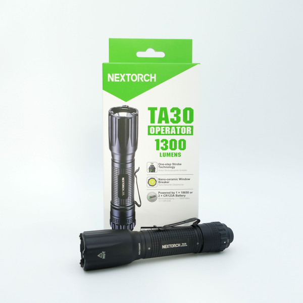 Nextorch TA30 Operator Tactical LED Taschenlampe 1300 Lumen