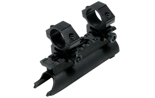 UTG 3rd Gen SKS High-profile See-thru Mount with 1' Rings