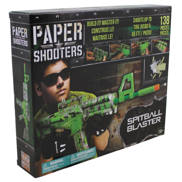 Paper Shooters Bausatz Green Spit