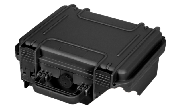 PARD Hartschalen- Koffer Modell I schwarz / mit teilbarer Schaumstoffeinlage Schwarz