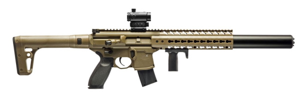 Sig Sauer MCX Air Rifle Co² Kal. 4.5mm /.177 Diabolo inkl. Red Dot