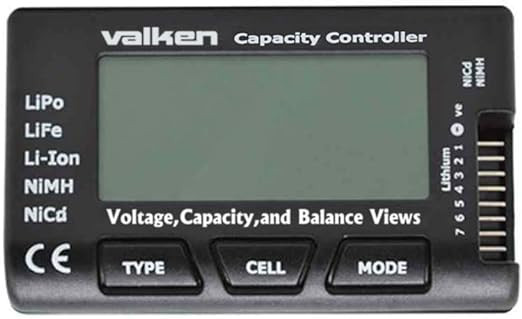 Valken Energy Batterie Tester LiPo Li-Ion und NiMH kompatible