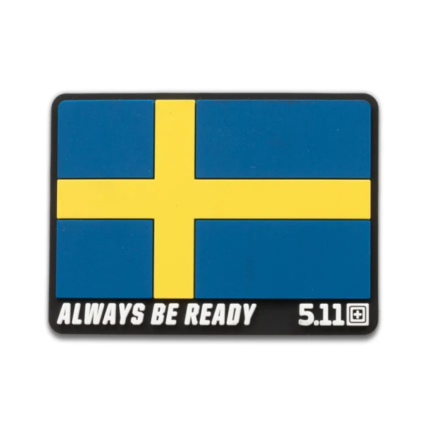5.11 Schweden Flagge Patch