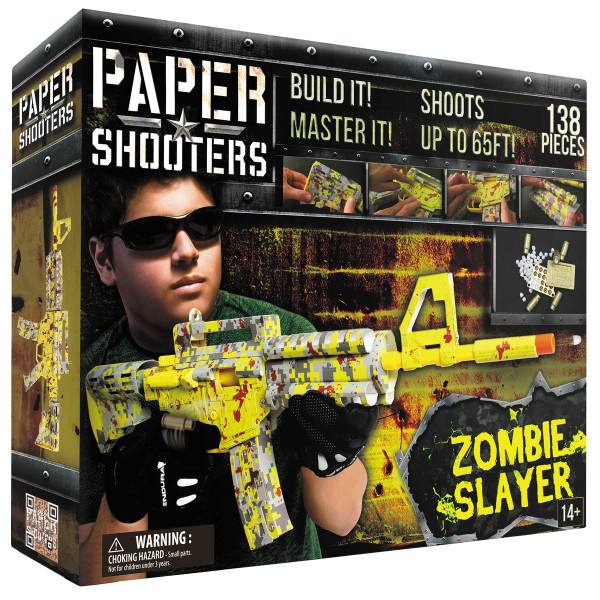 Paper Shooters Bausatz Zombie Slayer