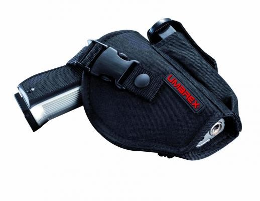 Umarex Gürtelholster mit Magazintasche aus Nylon für Mittelgroße Pistolen