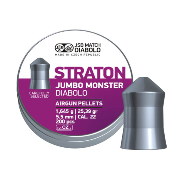 JSB Straton Jumbo Monster 5.5mm /.cal .22 1645g