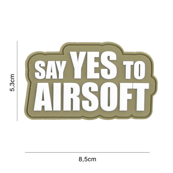 Patch "Say Yes to Airsoft"