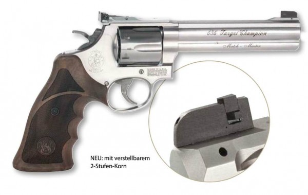 Smith & Wesson 686 Target Champion Match Master .357 Magnum Revolver