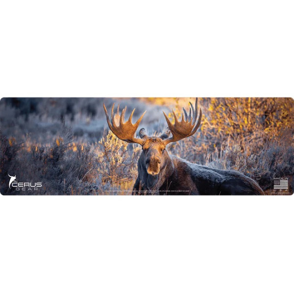 Cerus Gear Moose Wildlife Rifle Cleaning Mat