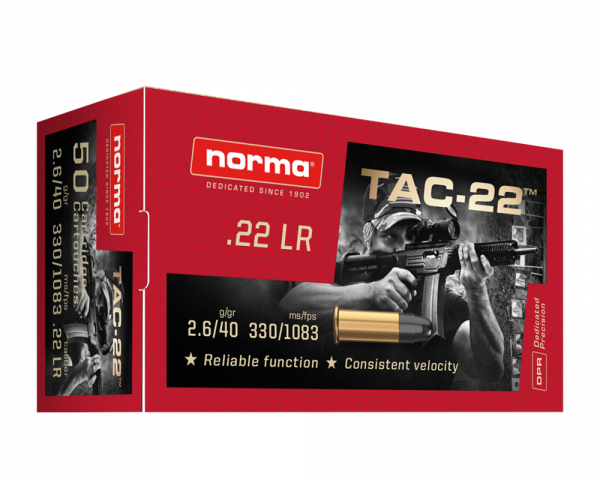 Norma TAC-22 2.6g / 40gr