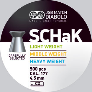 JSB SCHaK 4,5mm Diabolos 0,520 g