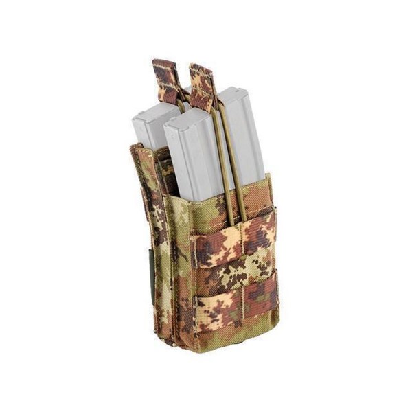Defcon5 Magazintasche offen für M4/M16 Multi Camo